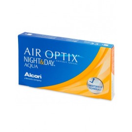 Контактные линзы Alcon ALCON AIR OPTIX NIGHT&DAY AQUA диоптрия +4,00 на срок 1 месяц