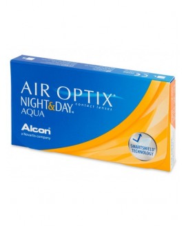 Контактные линзы Alcon ALCON AIR OPTIX NIGHT&DAY AQUA диоптрия -3,25 на срок 1 месяц