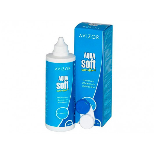 Раствор для линз Aqua Soft comfort+ 350 ml