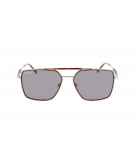 мужские солнцезащитные очки S.FERRAGAMO  SF298S 037 DARK RUTHEINIUM / BROWN