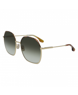 женские солнцезащитные очки VICTORIYA  VB206S - Gold/Khaki 700