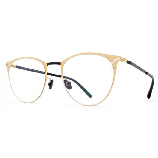 женские очки для зрения MYKITA  BELLA GOLD/BLACK 056