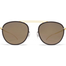 женские солнцезащитные очки MYKITA  LUIGI GOLD/JETBLACK COL.167