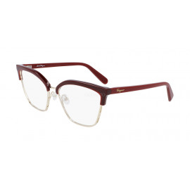 женские очки для зрения S.FERRAGAMO  SFER 2210-WINE/GOLD 639