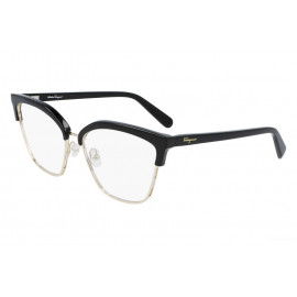 женские очки для зрения S.FERRAGAMO  SFER 2210-BLACK/GOLD 017