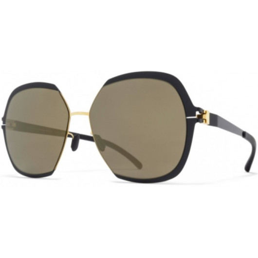 женские солнцезащитные очки MYKITA  FELICIA Gold Jetblack COL 167