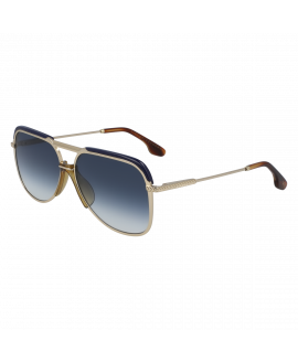 женские солнцезащитные очки VICTORIYA  VB205S - Gold/Blue 720