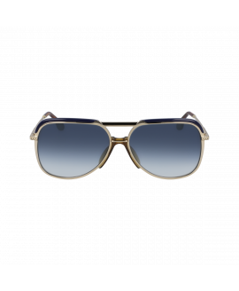 женские солнцезащитные очки VICTORIYA  VB205S - Gold/Blue 720