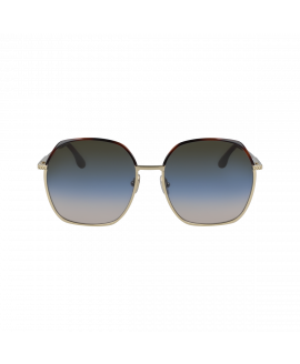 женские солнцезащитные очки VICTORIYA  VB206S - Gold/Blue 720