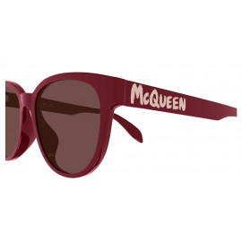 женские солнцезащитные очки A.MQUEEN  AMQ MQ0387SK-002