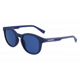 детские солнцезащитные очки LACOSTE  L3644S- 424 MATTE BLUE