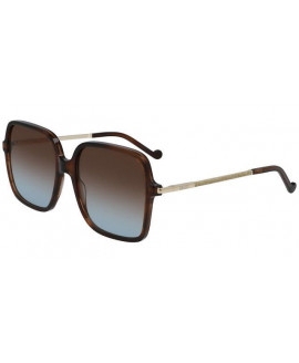 женские солнцезащитные очки LIU JO  LJ 734S Striped Brown 265
