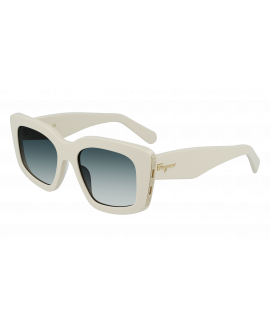 женские солнцезащитные очки S.FERRAGAMO  SF1024S - 103   IVORY