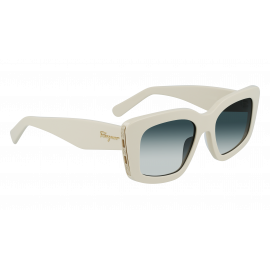 женские солнцезащитные очки S.FERRAGAMO  SF1024S - 103   IVORY