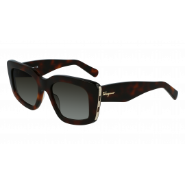 женские солнцезащитные очки S.FERRAGAMO  SF1024S - 214  TORTOISE