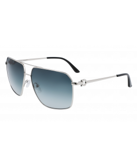мужские солнцезащитные очки S.FERRAGAMO  SF 238S 081 SHINY LIGHT RUTHENIUM