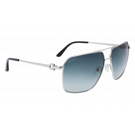 мужские солнцезащитные очки S.FERRAGAMO  SF 238S 081 SHINY LIGHT RUTHENIUM