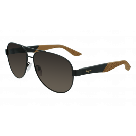 мужские солнцезащитные очки S.FERRAGAMO  SF275S 071 MATTE DARK RUTHERIUM