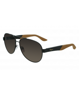 мужские солнцезащитные очки S.FERRAGAMO  SF275S 071 MATTE DARK RUTHERIUM