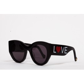 женские солнцезащитные очки CATHERINE  CHARLOTTE LOVE BLACK G9S/F
