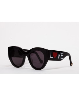 женские солнцезащитные очки CATHERINE  CHARLOTTE LOVE BLACK G9S/F