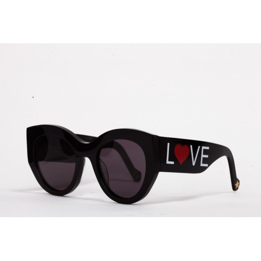 женские солнцезащитные очки CATHERINE  CHARLOTTE LOVE BLACK G9S/F