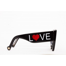 женские солнцезащитные очки CATHERINE  CHARLOTTE LOVE BLACK G9S/F