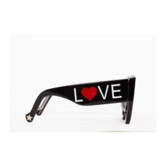 женские солнцезащитные очки CATHERINE  CHARLOTTE LOVE BLACK G9S/F