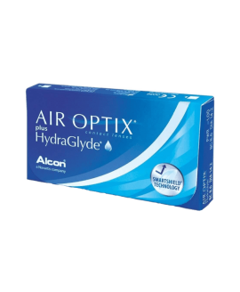 Контактные линзы Alcon AIR OPTIX ALCON AIR OTIX HYDRAGLYDE диоптрия +5,50 на срок 1 месяц