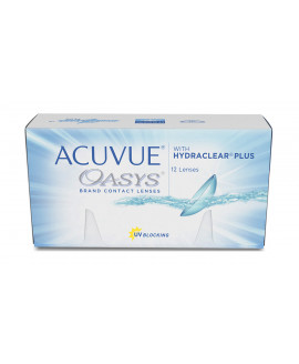 Контактные линзы Johnson & Johnson ACUVUE Oasys 12 pk bc 8.4 диоптрия -3.5 на срок 2 недели